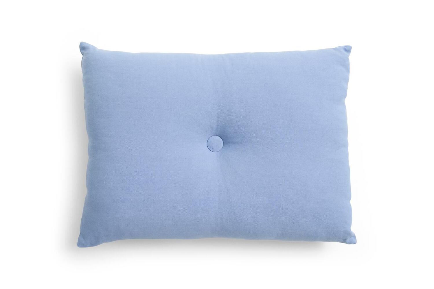Dot Linen pude, blå - B60 x H40 cm.