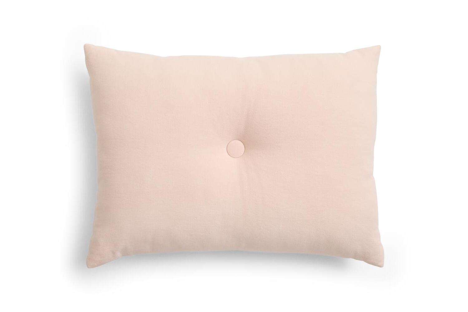 Dot Linen pude, Strawberry Milkshake - B60 x H40 cm.