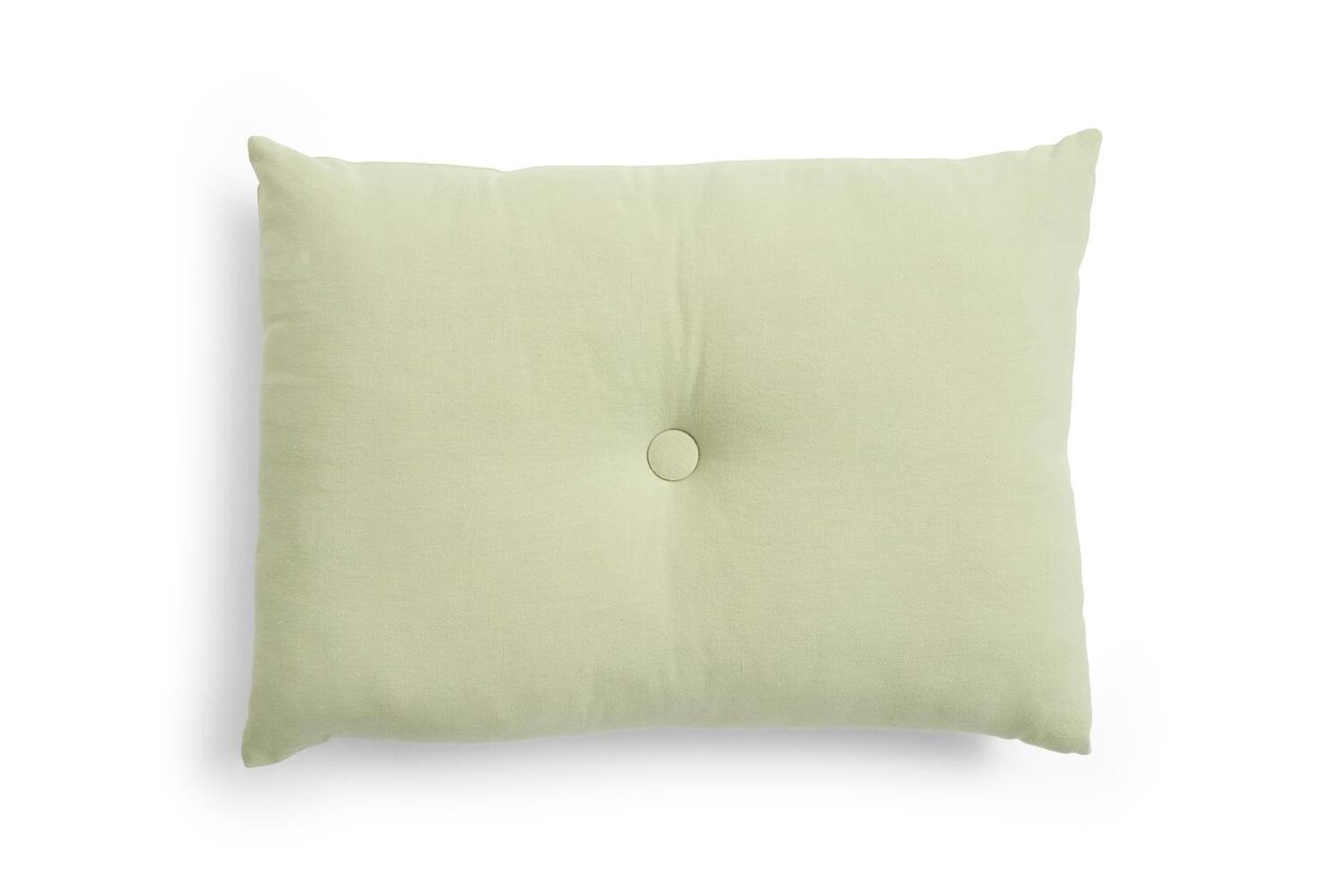 Dot Linen pude, Pistachio Green - B60 x H40 cm.