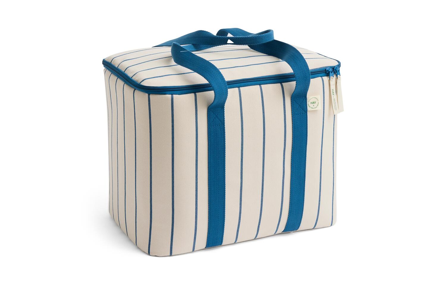 x Jasper Morrison køletaske - Beige with blue stripe