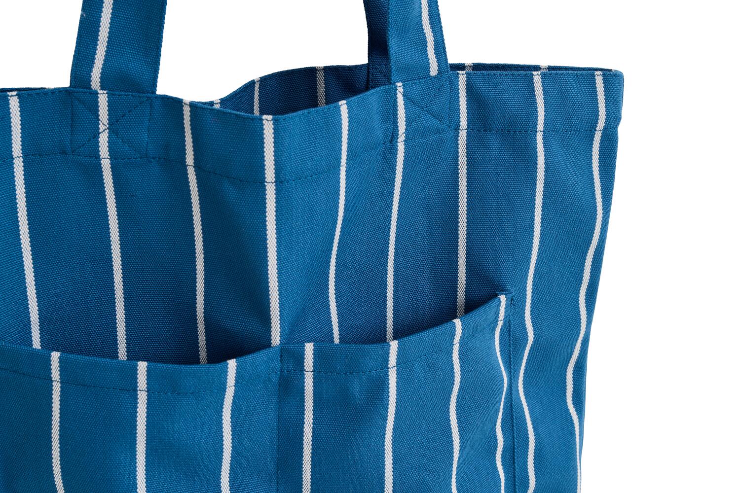 x Jasper Morrison Tote Bag - Blue with beige stripe