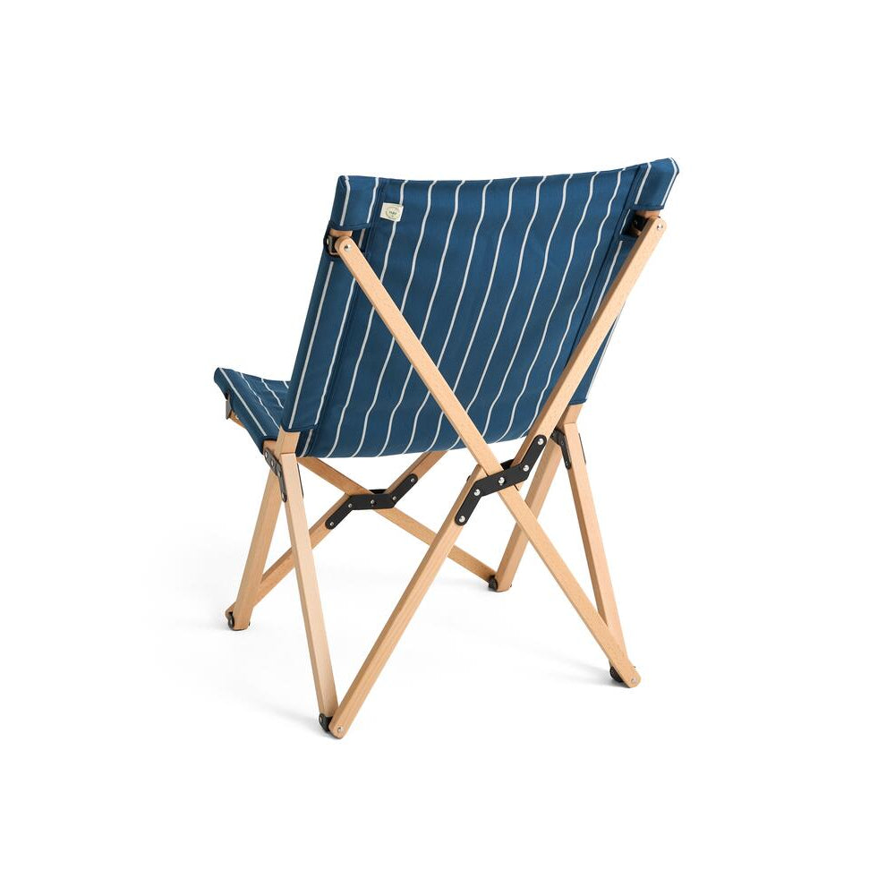 x Jasper Morrison klapstol - Blue with beige stripe