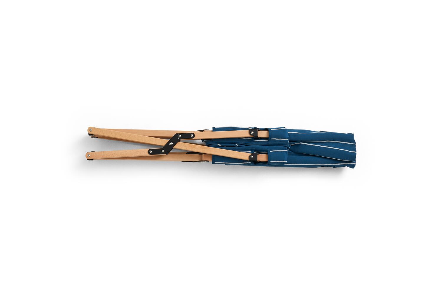 x Jasper Morrison klapstol - Blue with beige stripe