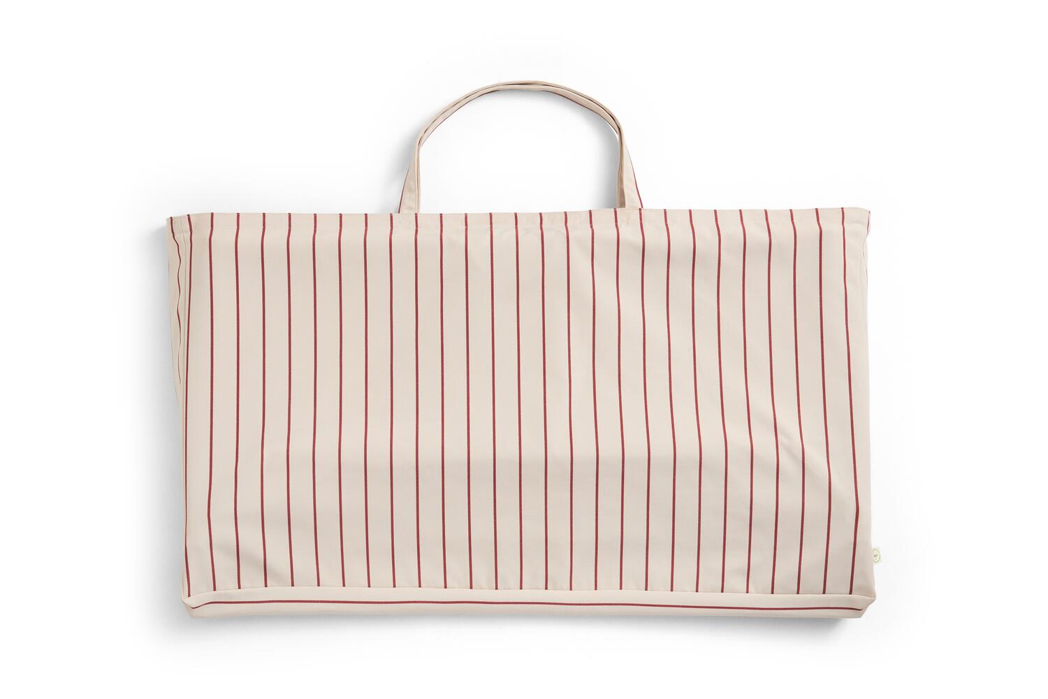 x Jasper Morrison foldesofa - Beige with red stripe