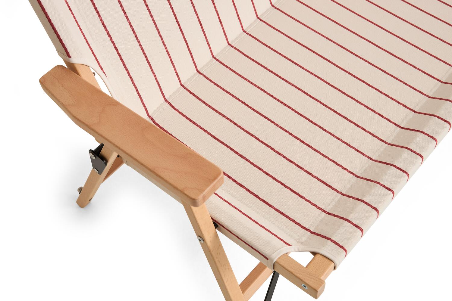 x Jasper Morrison foldesofa - Beige with red stripe