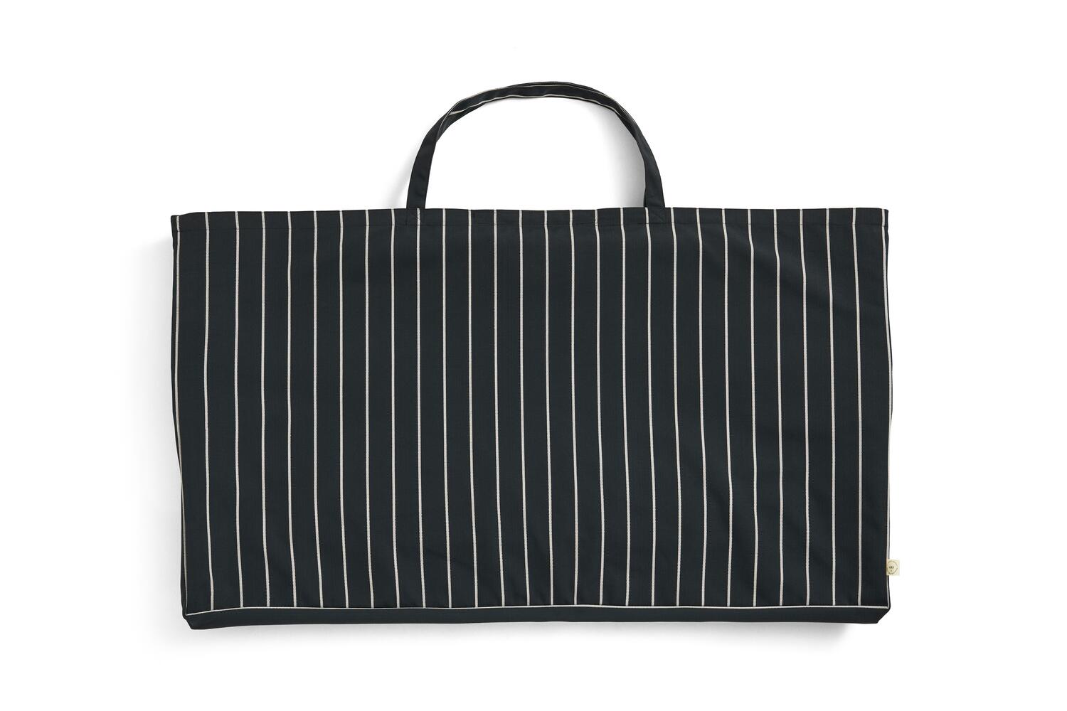 x Jasper Morrison foldesofa - Black with beige stripe