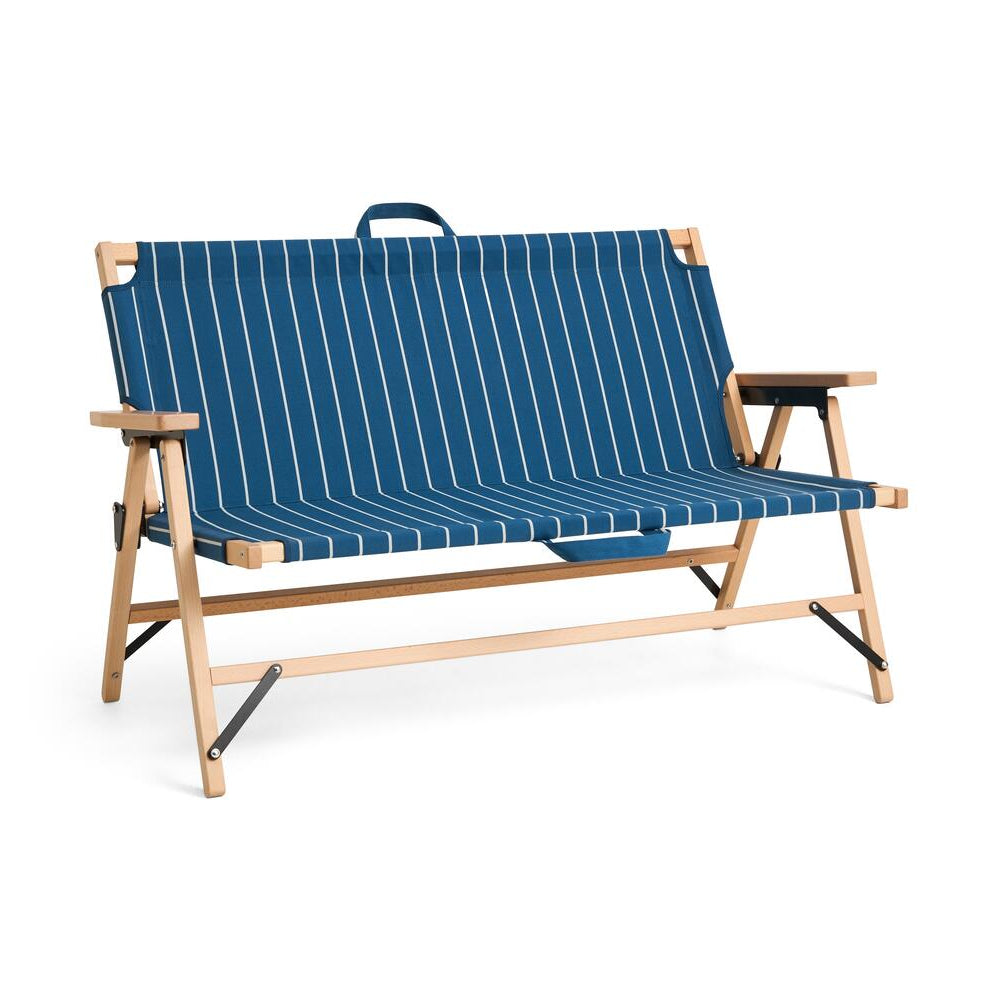 x Jasper Morrison foldesofa - Blue with beige stripe