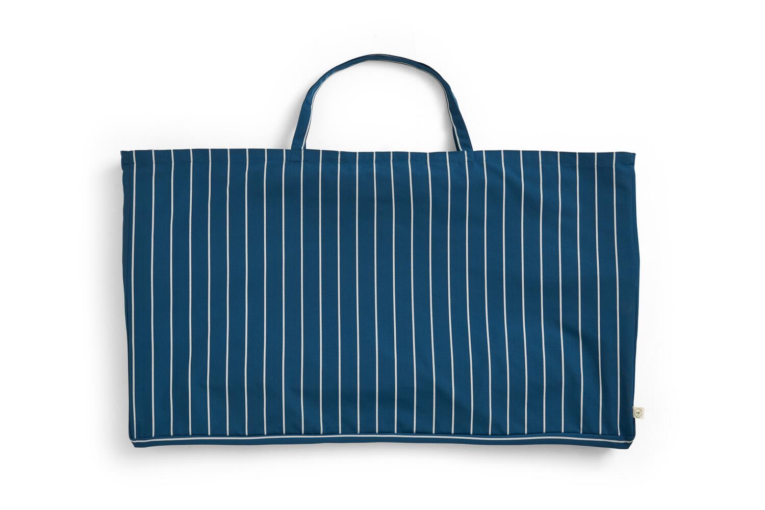x Jasper Morrison foldesofa - Blue with beige stripe