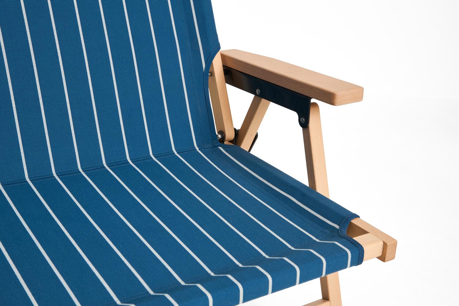 x Jasper Morrison foldesofa - Blue with beige stripe