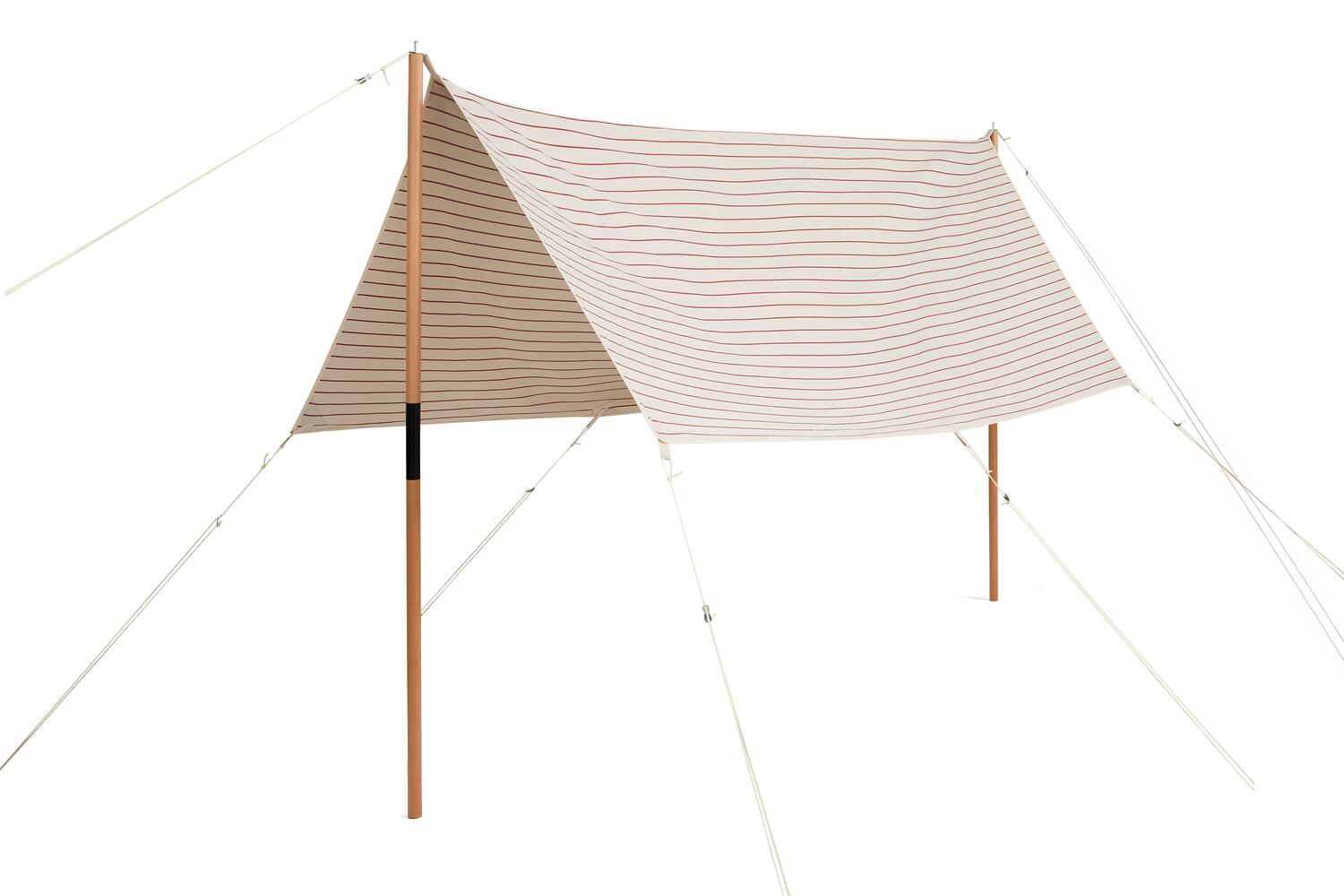 x Jasper Morrison overdækning - Beige with red stripe