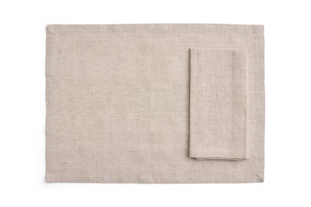 Tavolo dækkeservietter, 4 stk - Soft Beige