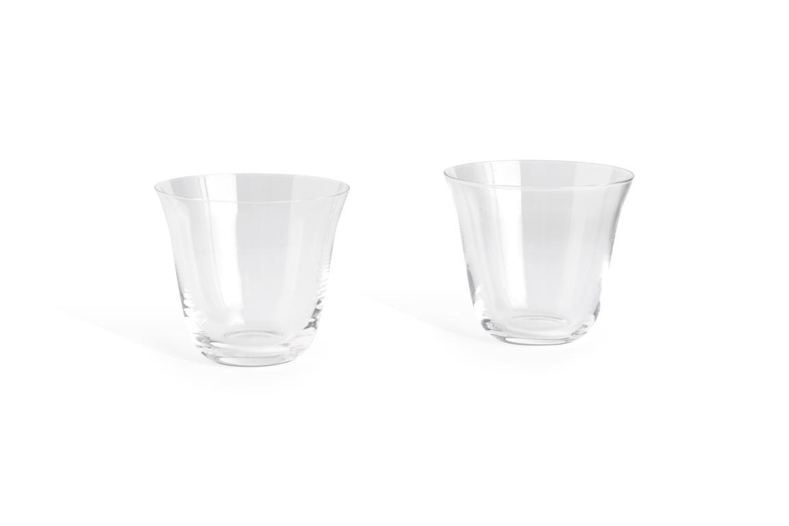 Curve Tumbler vandglas, 2 stk - H8 cm.
