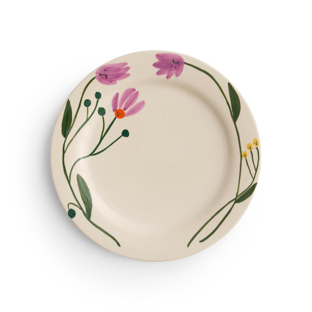 x Emma Kohlmann La Pittura tallerken, Ø28,5 cm. - Wild flower crocus