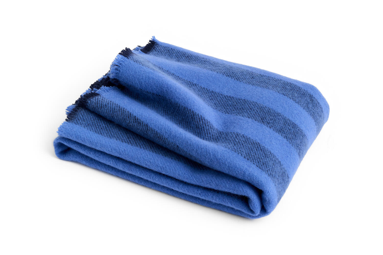 Duo Throw uldtæppe, Sky Blue - B130 x L180 cm.