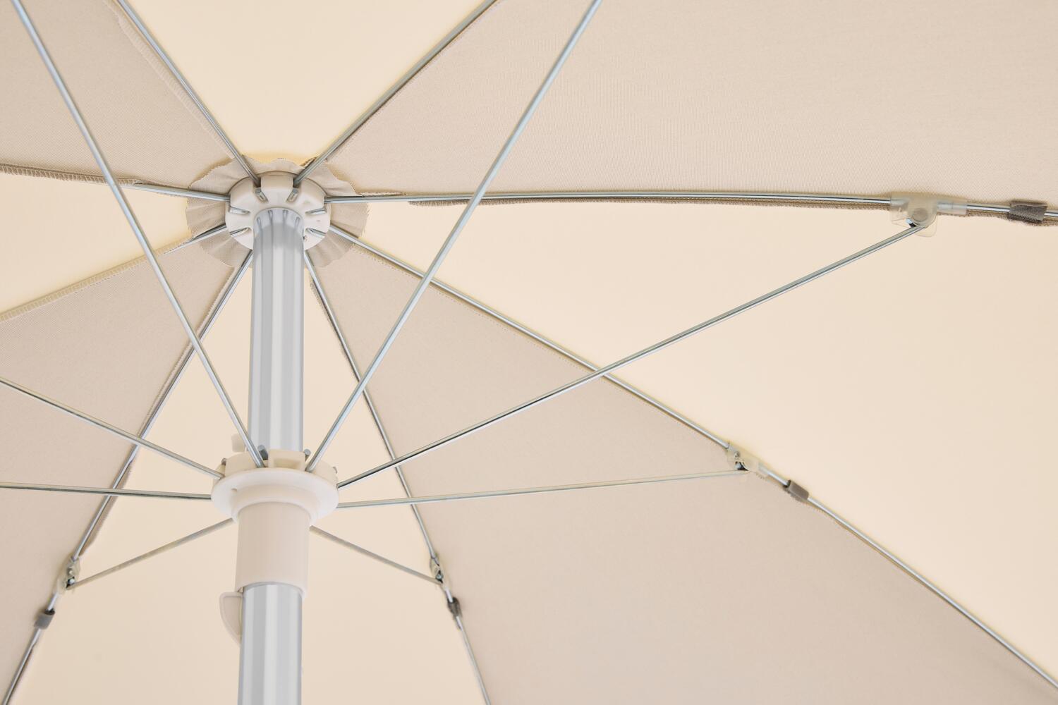 Terrazza Octagon parasol, Ø200 cm - Off-white/Grey