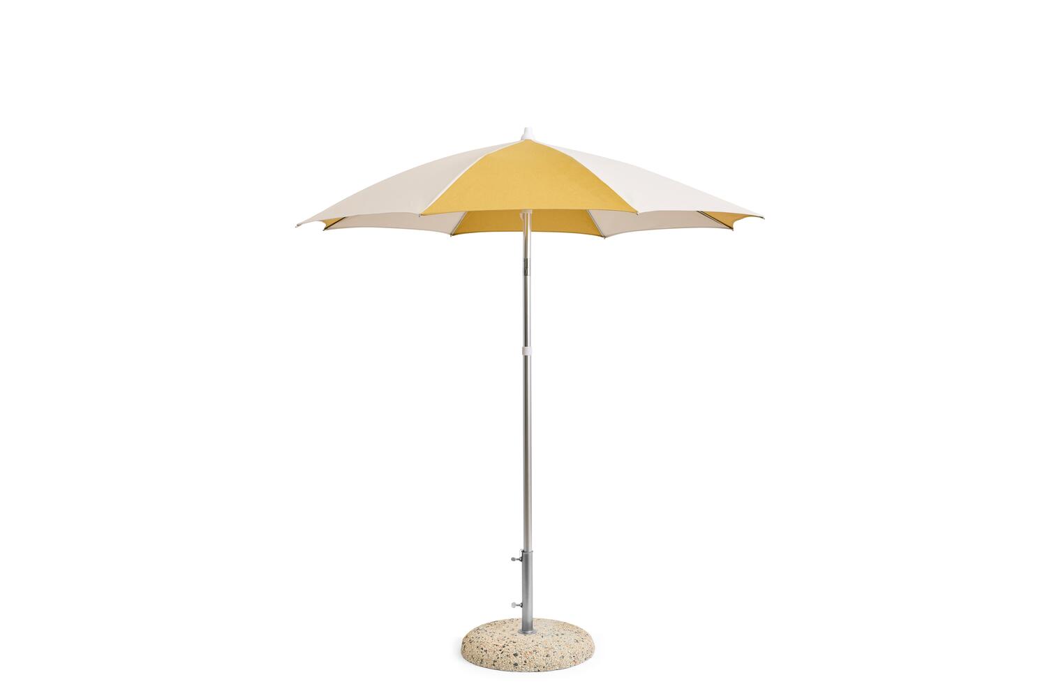 Terrazza Octagon parasol, Ø200 cm - Off-white/Ochre