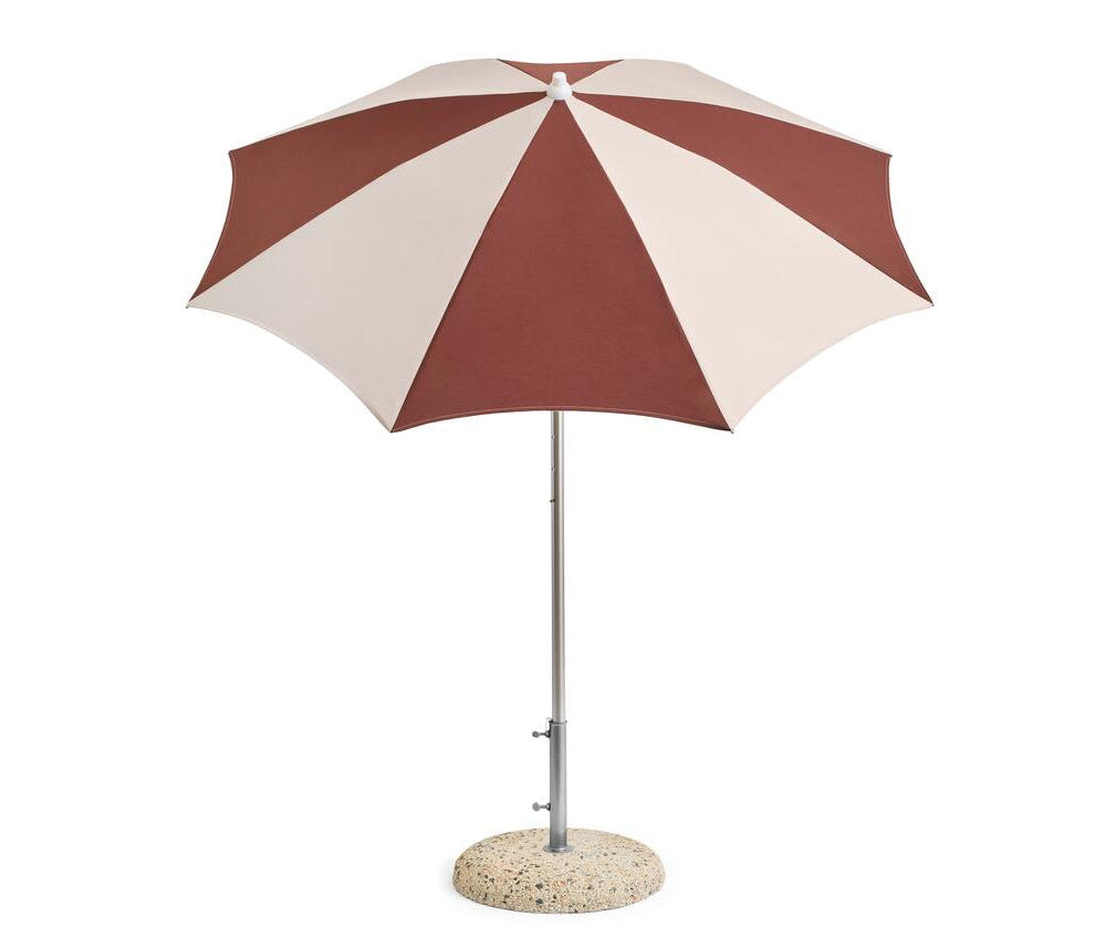 Terrazza Octagon parasol, Ø200 cm - Off-white/Burgundy