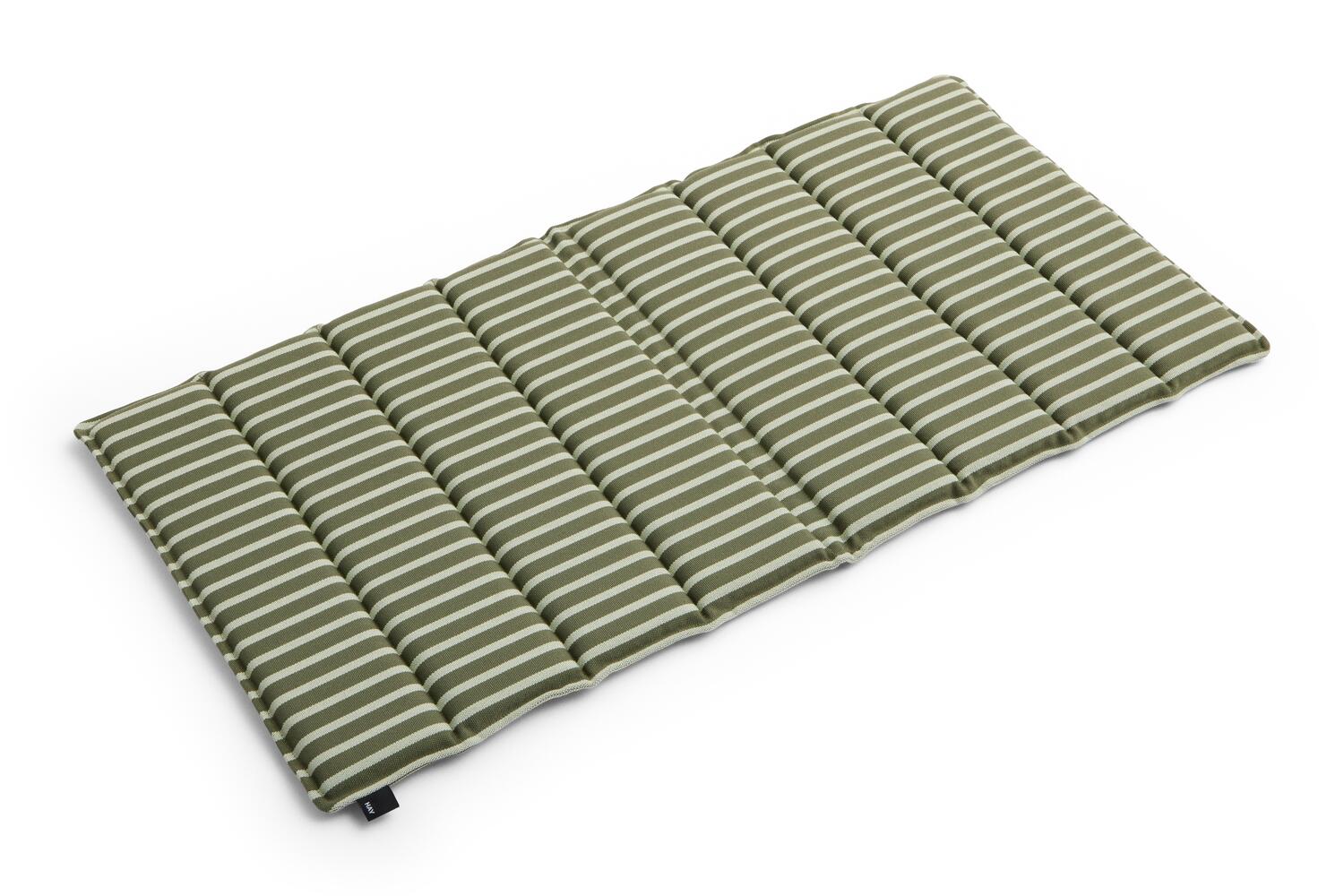 Terrazza Folding havehynde, 82x40 cm - Olive Bold Stripe