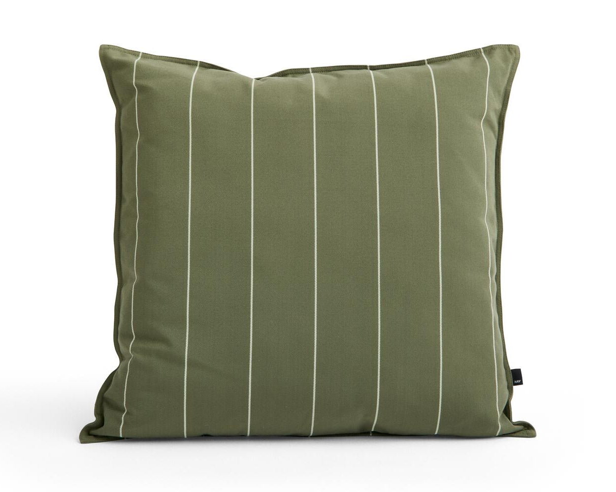 Terrazza pudebetræk, 60x60 cm - Olive Narrow Stripe