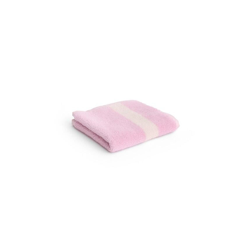 Stripe håndklæde - Cool pink