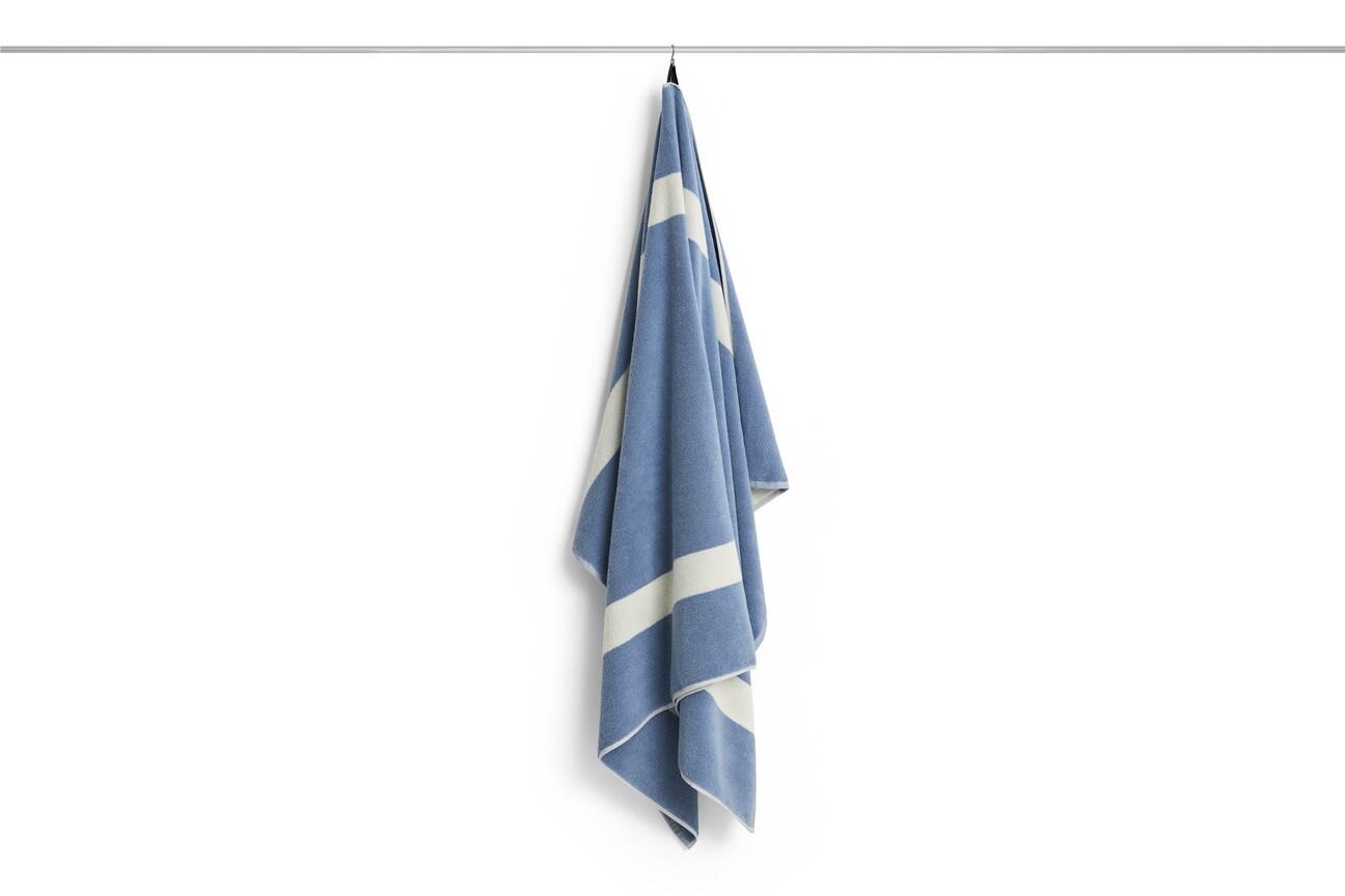 Stripe håndklæde - Dusty Blue
