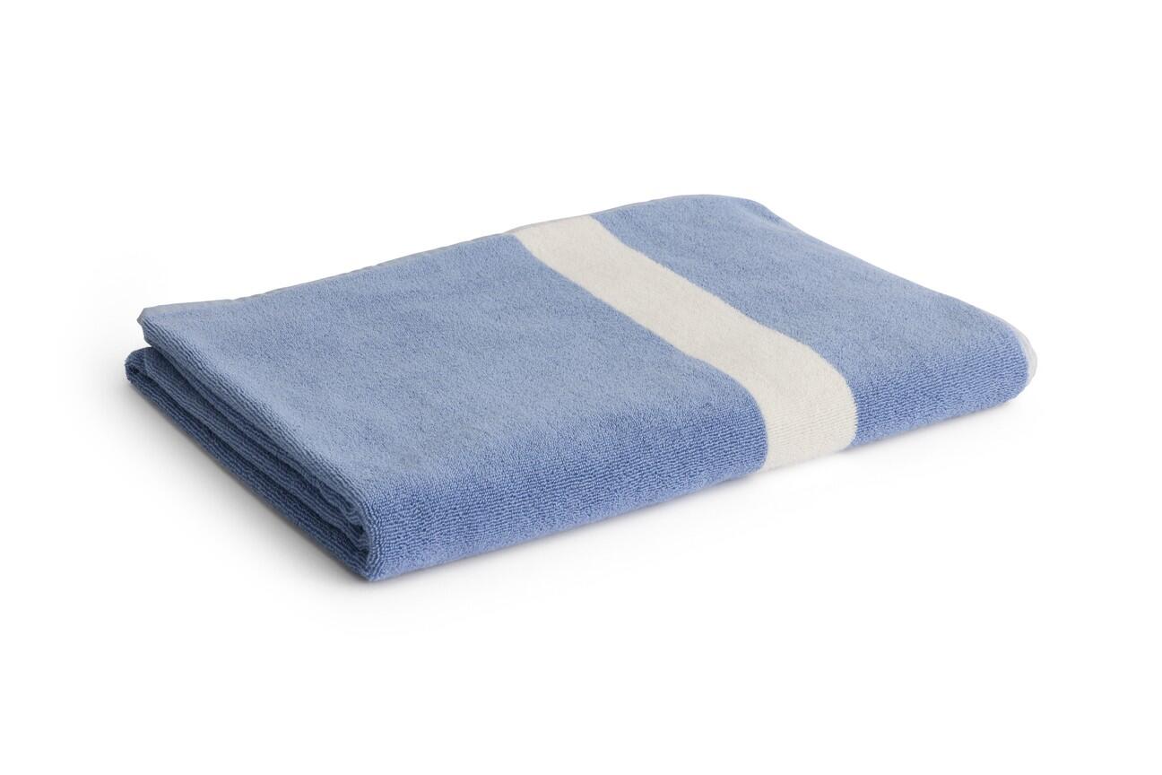 Stripe håndklæde - Dusty Blue
