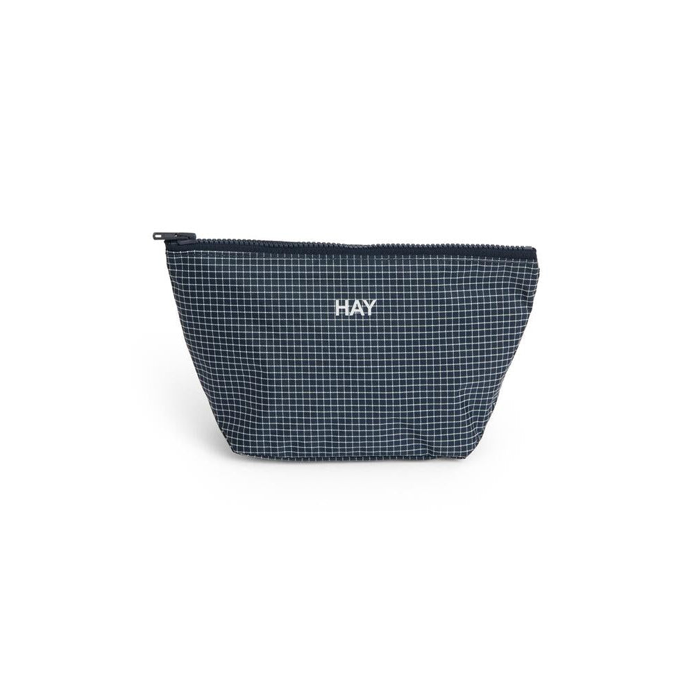 Grid  toilettaske, Small - mørkeblå