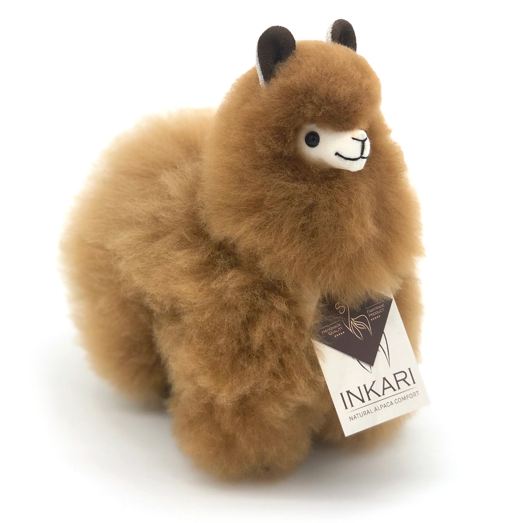 Alpaca Small, Hazelnut - H23 cm.
