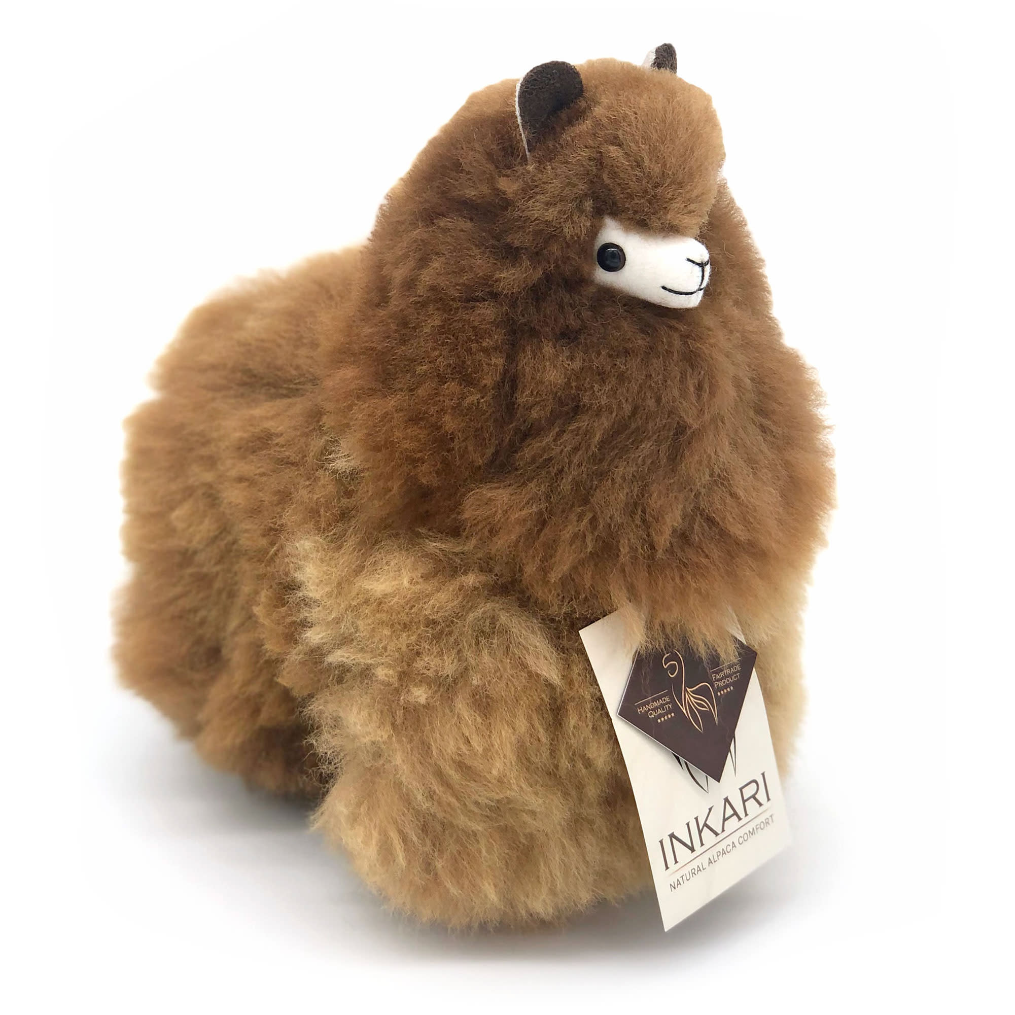 Alpaca small, Caramel - 23 cm.