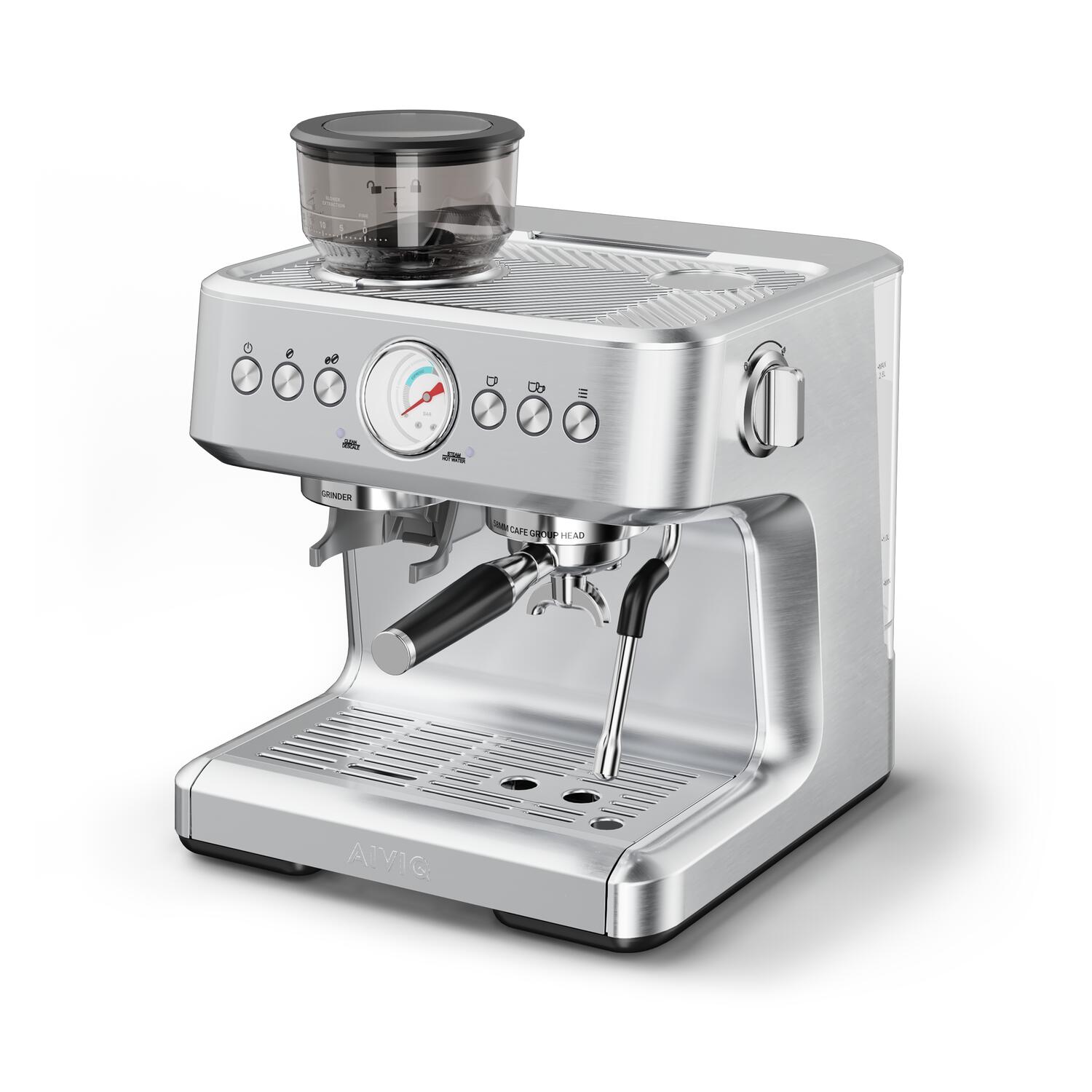 Aspire Core espressomaskine - sølvfarvet