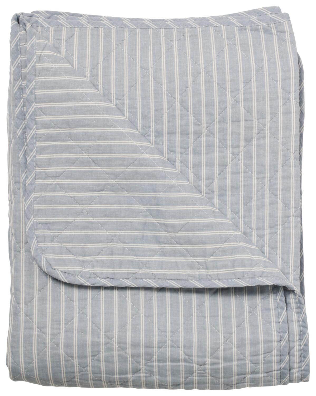 Quilt Ethnic, blå - 140x180 cm