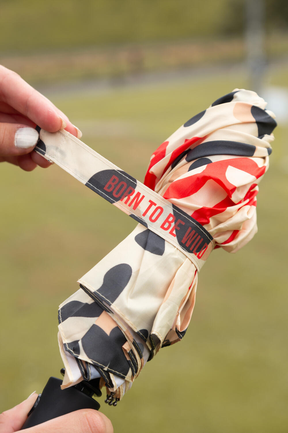 Born To Be Wild foldbar paraply - Cheetah Printed