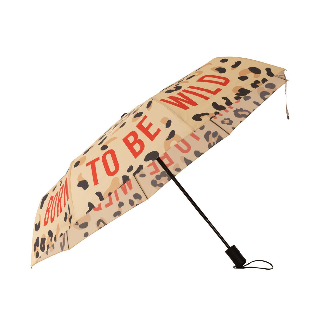 Born To Be Wild foldbar paraply - Cheetah Printed
