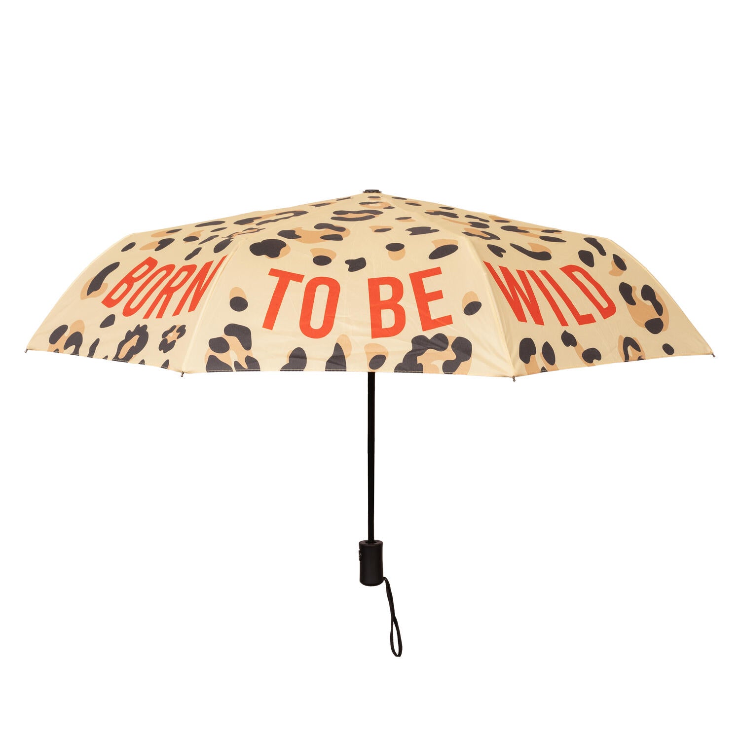 Born To Be Wild foldbar paraply - Cheetah Printed
