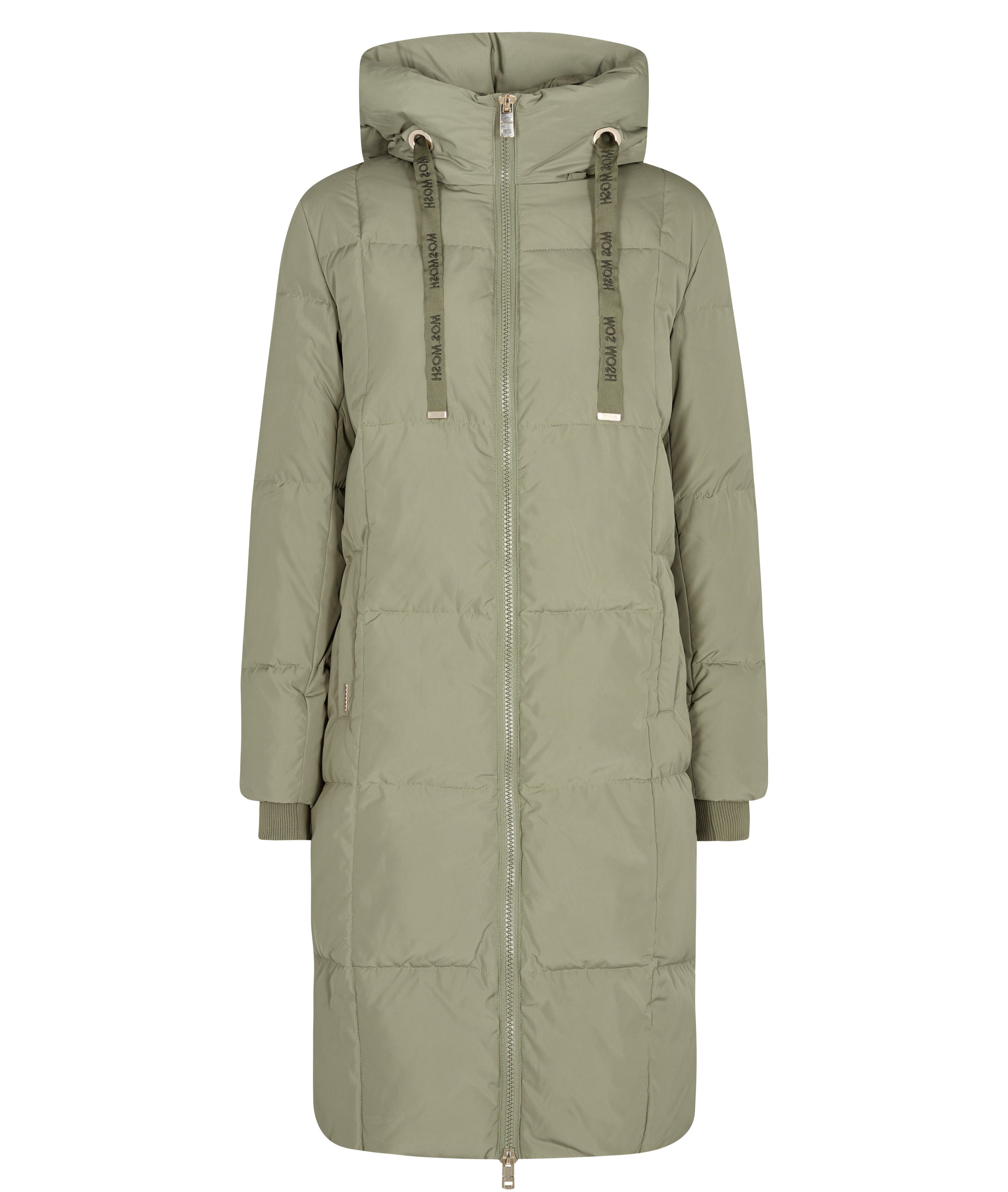 Nova Square dunfrakke - lys grøn