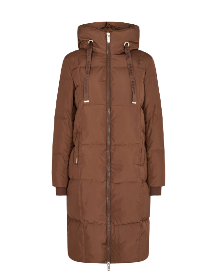 Nova Square dunfrakke - Carafe