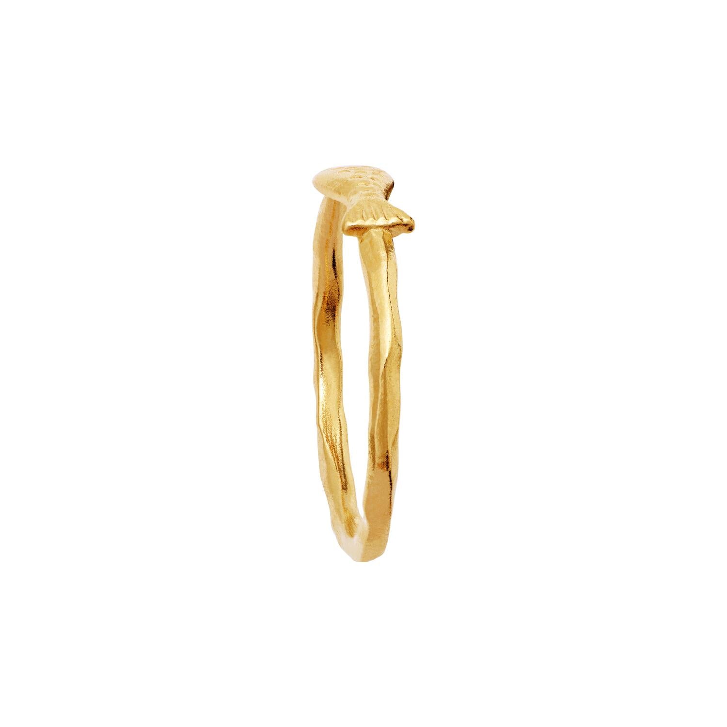 Abbey ring - forgyldt