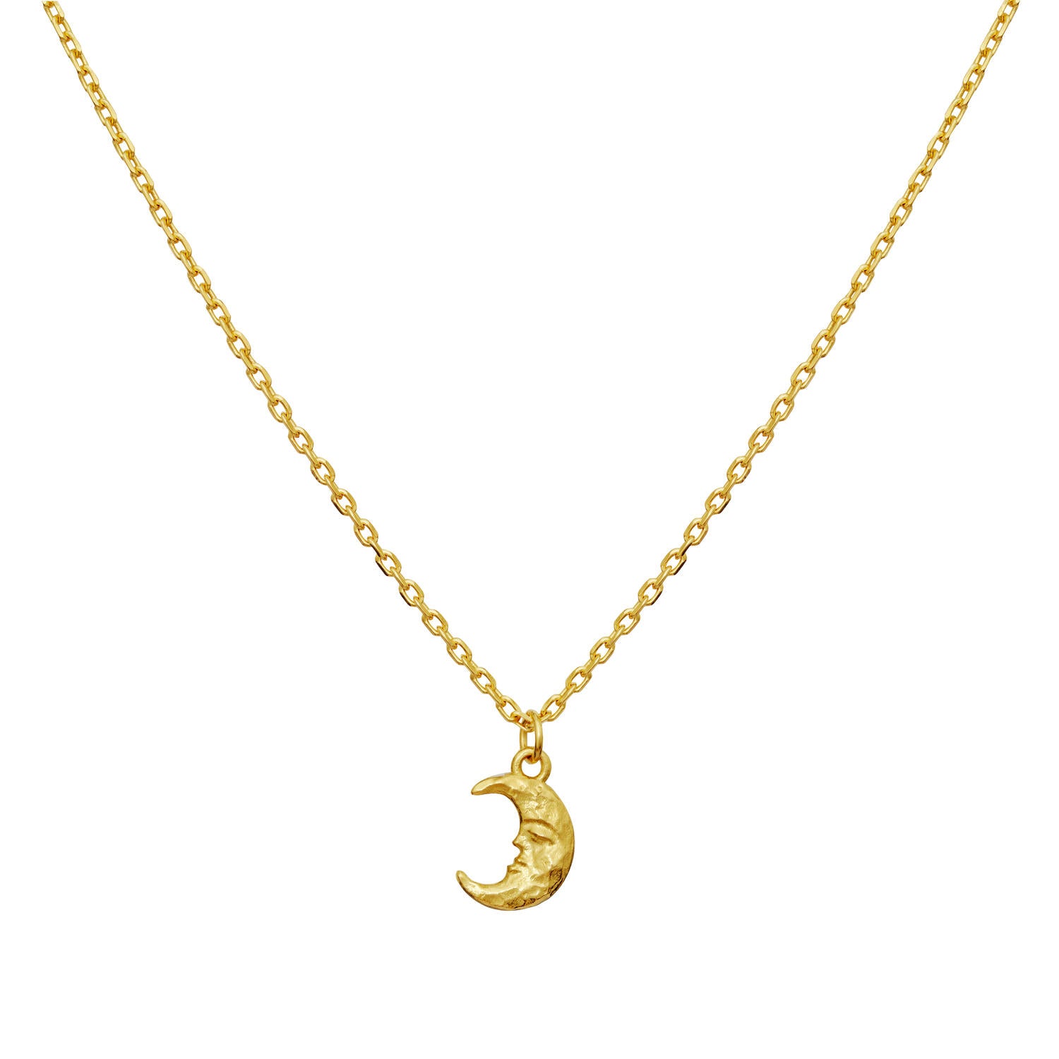 Aila halskæde - forgyldt