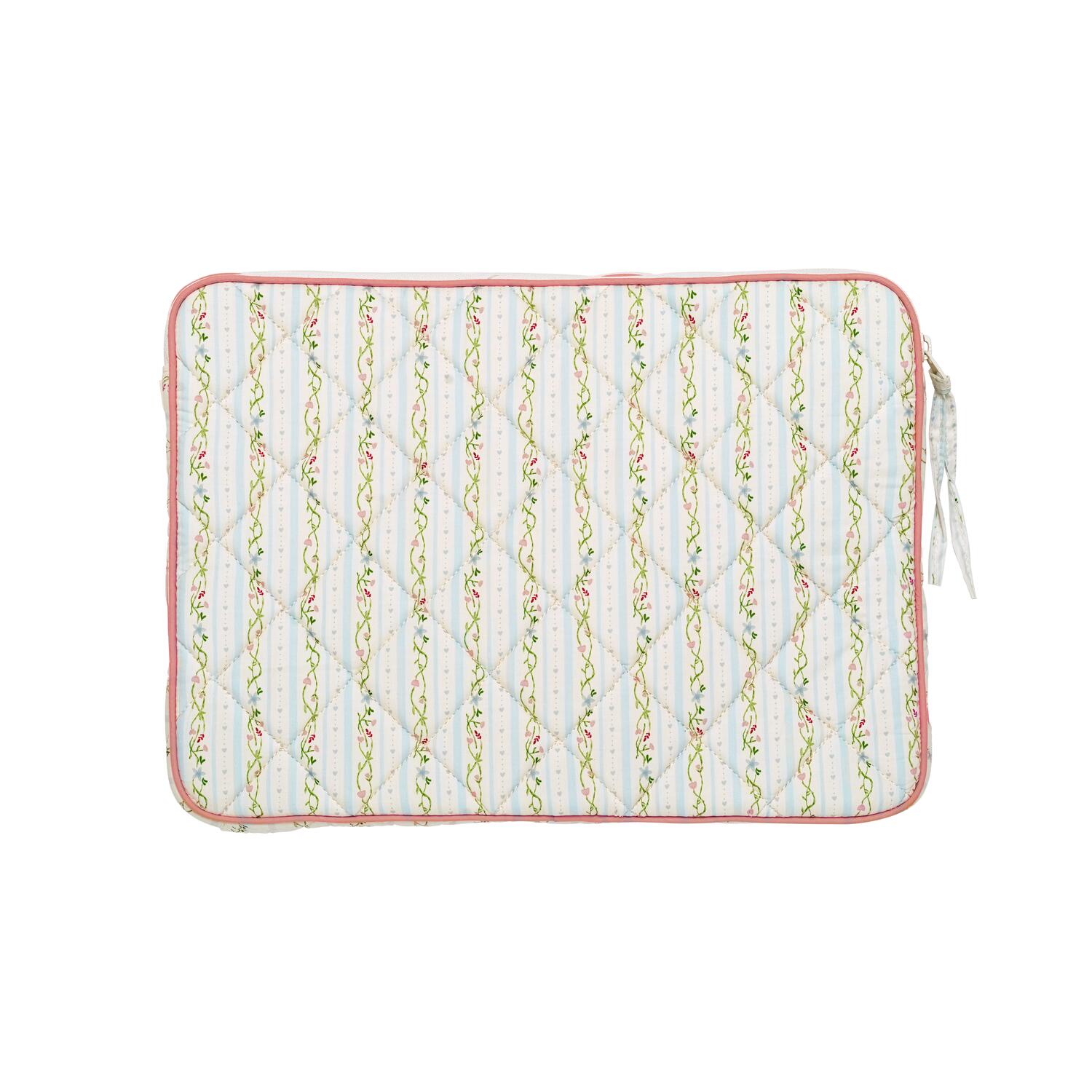 Alesea computer sleeve - Summer Stripes Blue