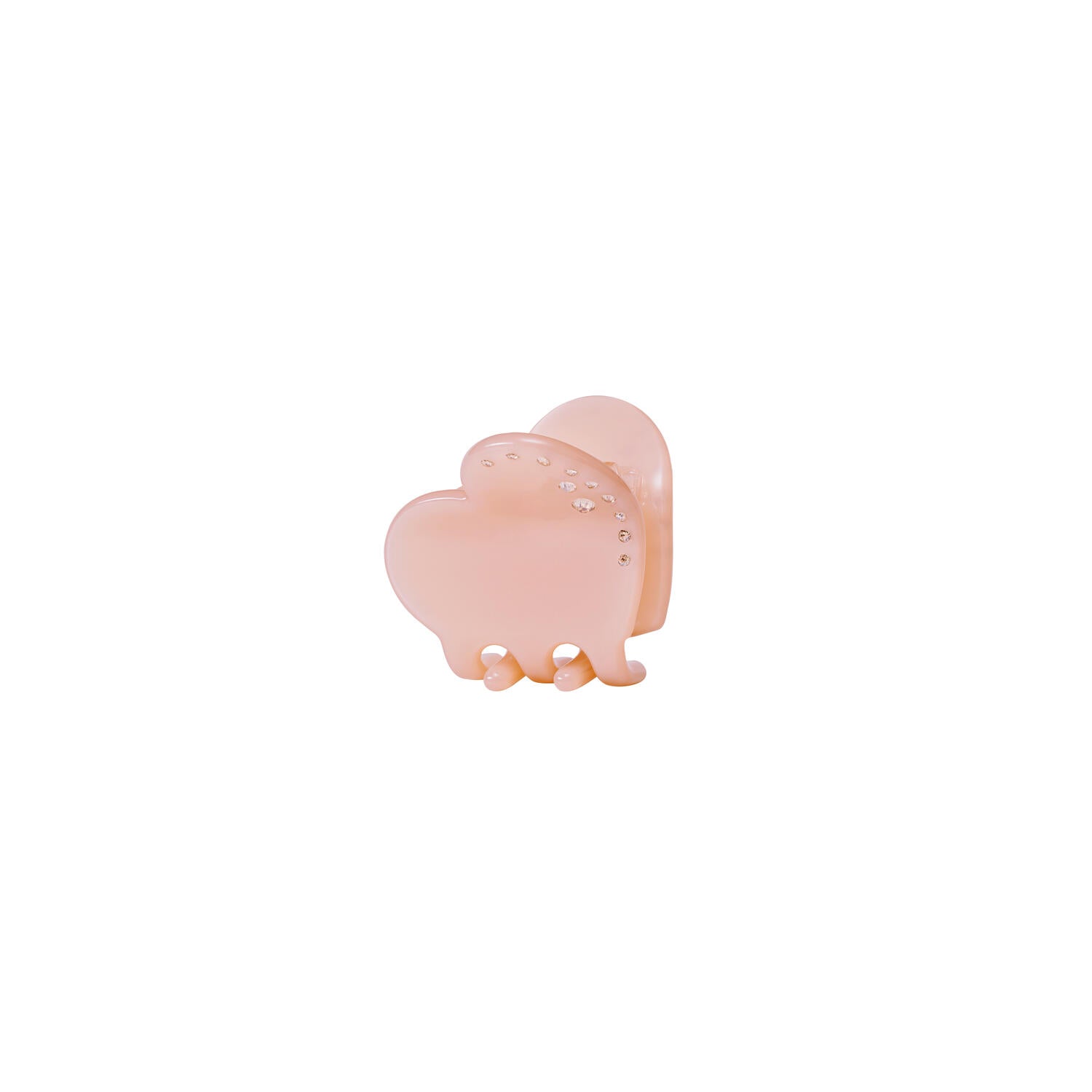 Amo hårklemme, Small - Blush