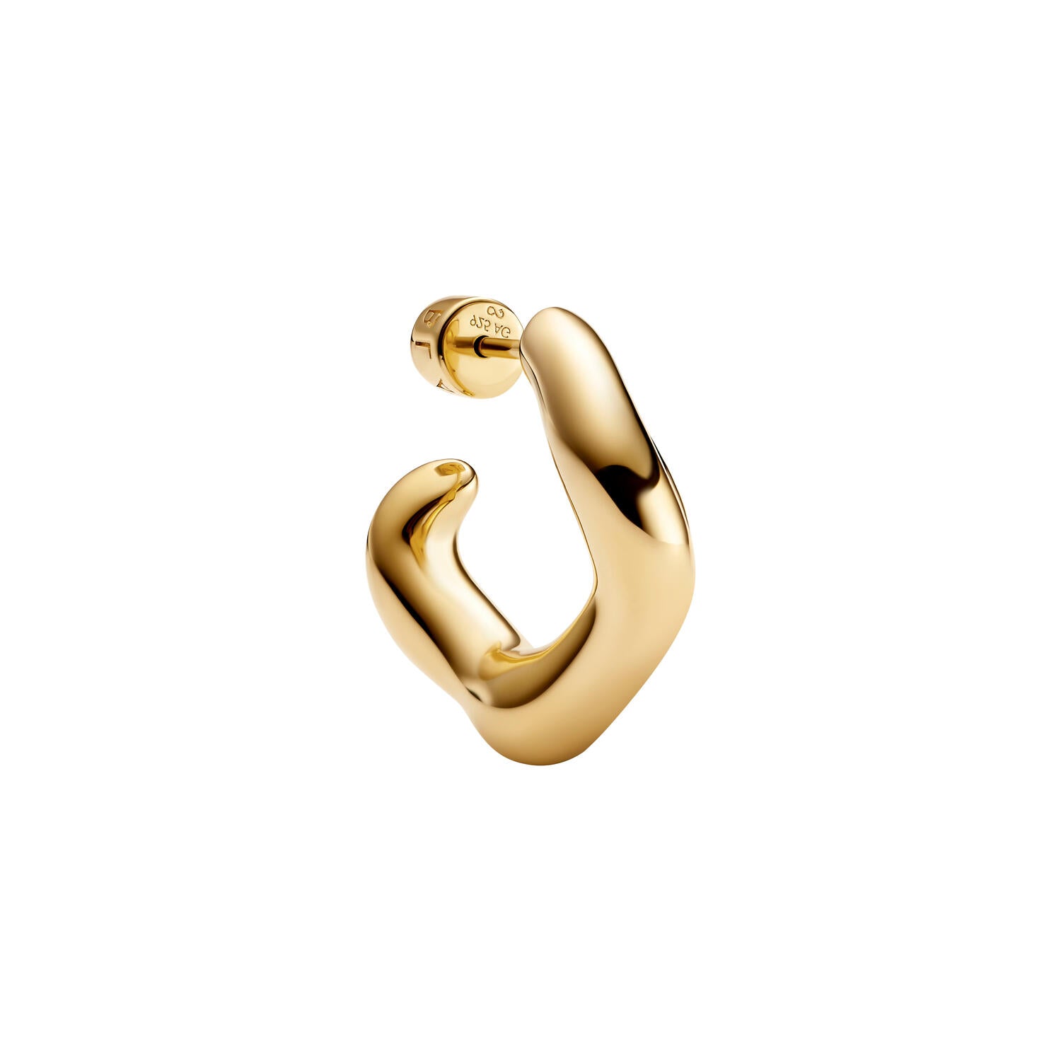 Anil hoop, Large - forgyldt