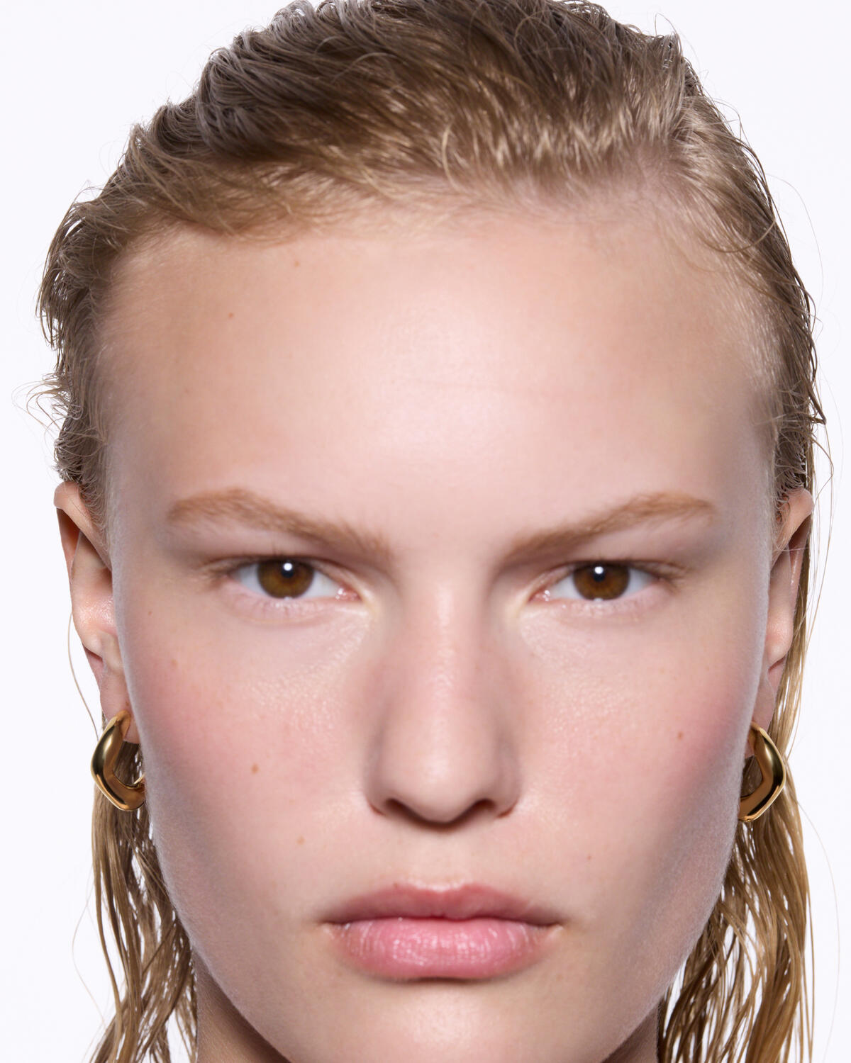 Anil hoop, Large - forgyldt