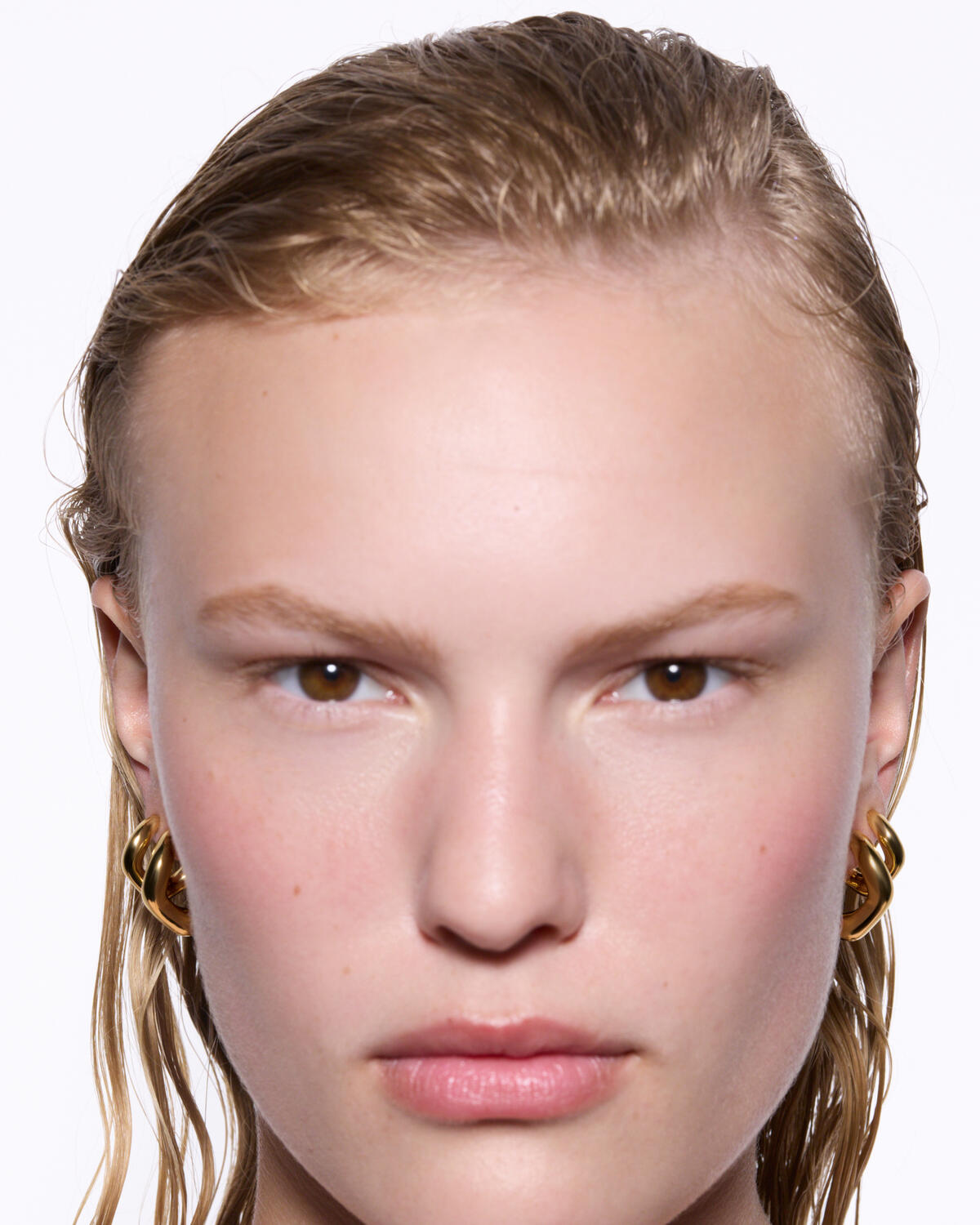 Anil hoop, Small - forgyldt