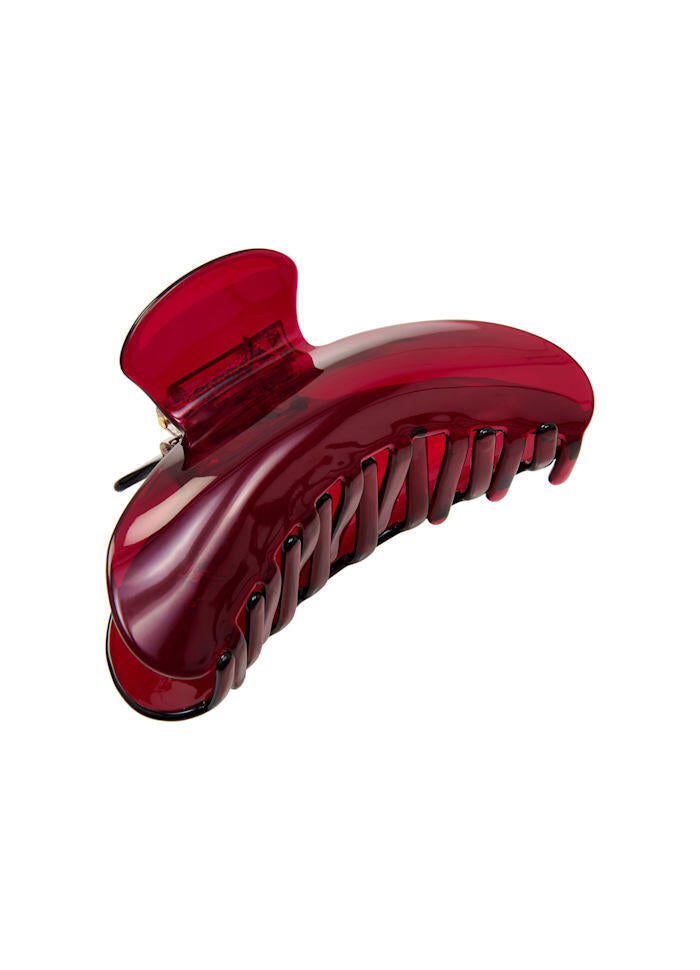 Anja claw hårklemme - Cherry