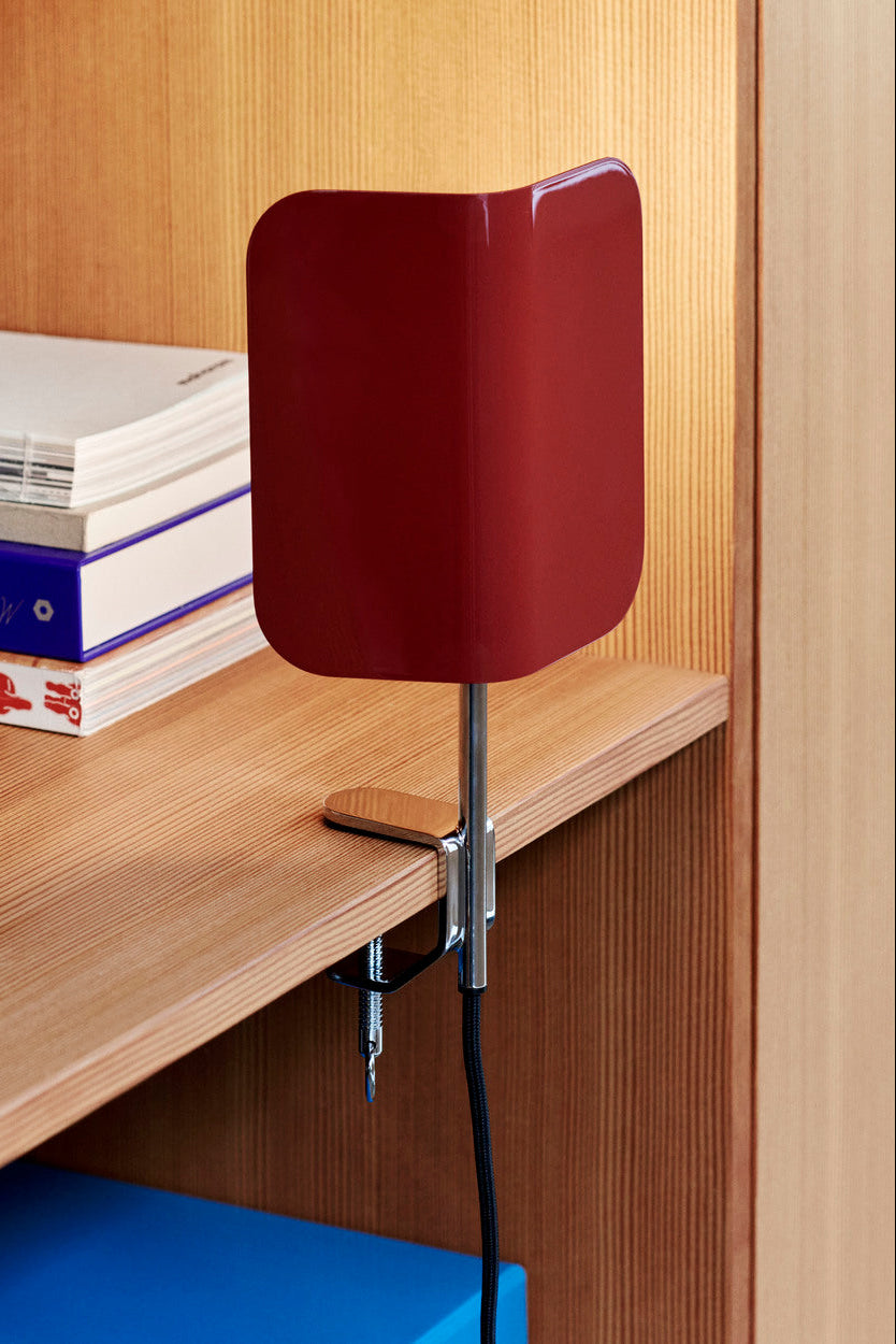 Apex Clip Lampe - Maroon red