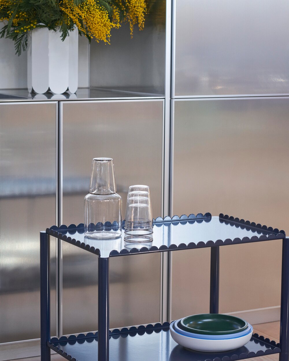 Arcs Trolley Low rullebord - Steel blue