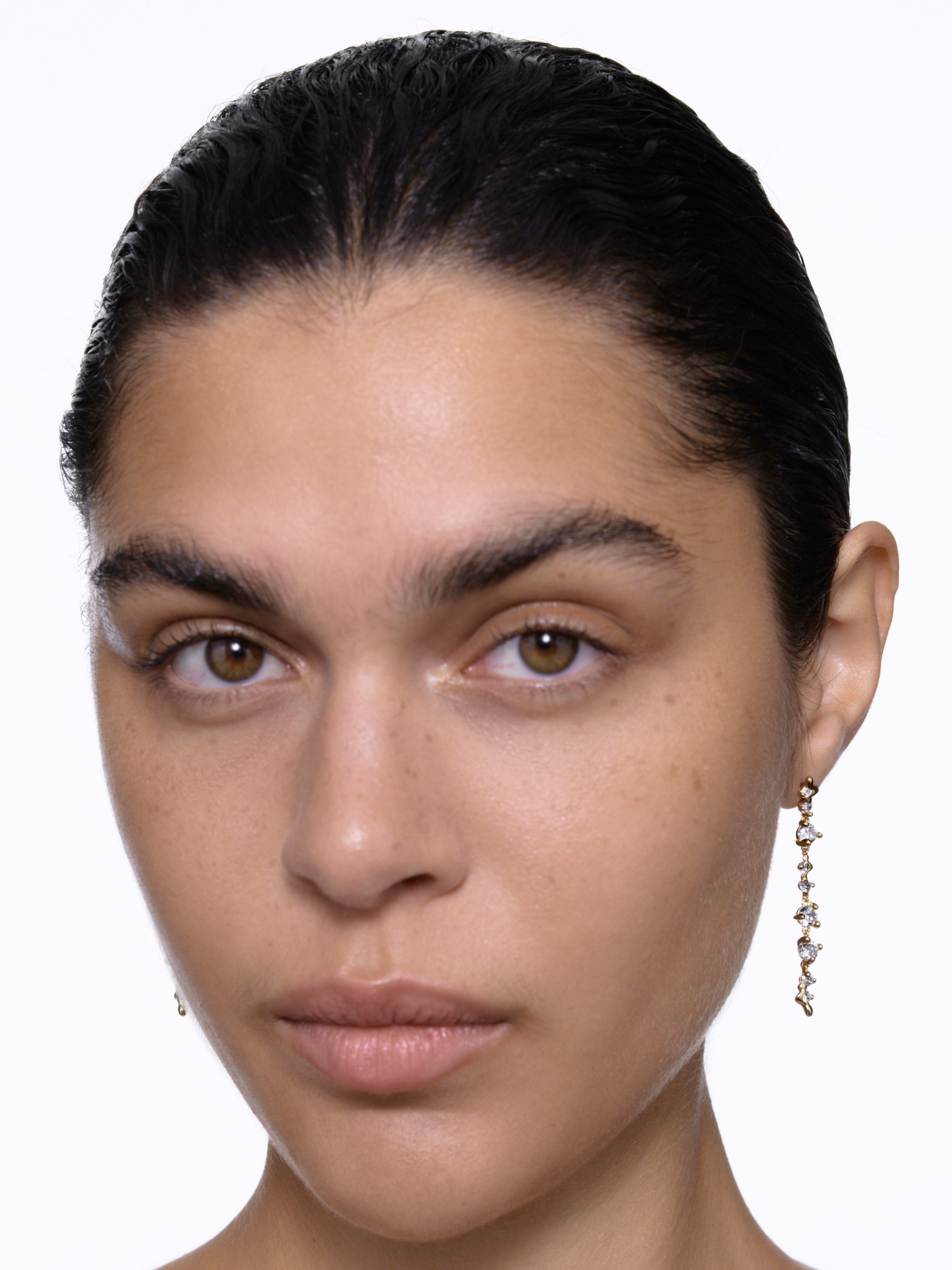 Arctic hængeørering, Large - forgyldt