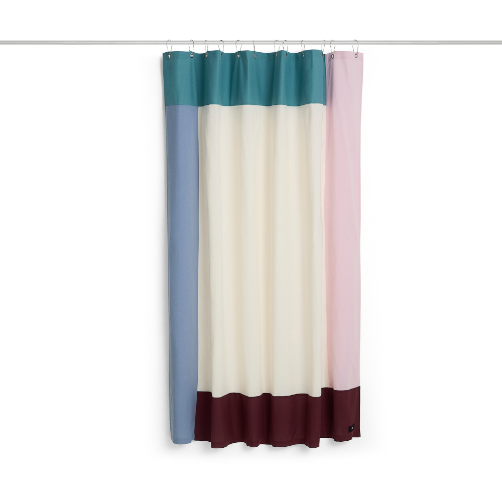 Pivot badeforhæng, 180x200 cm - Multi pink