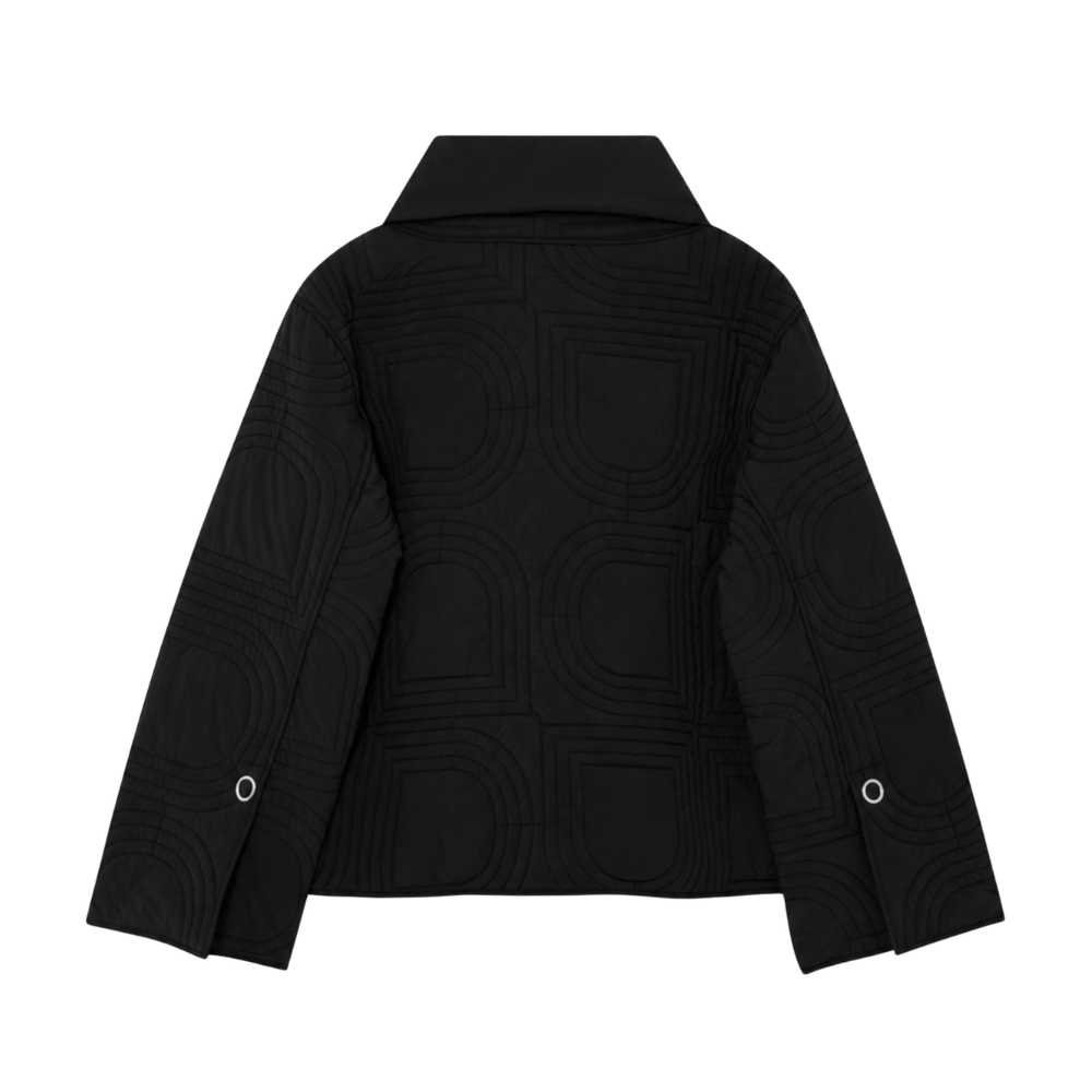 Mel Rhombus Quilt jakke - 190303 Black