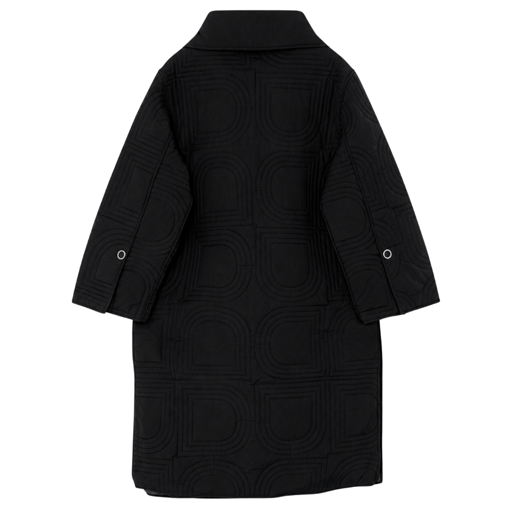 Wesley Rhombus Quilt frakke - 190303 Black